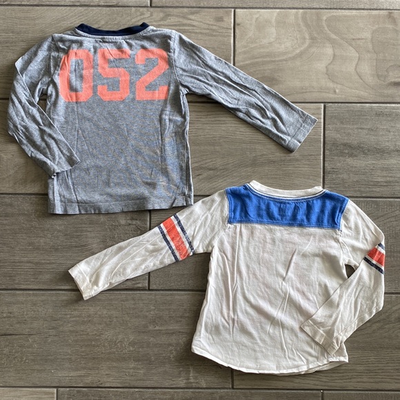 Crewcuts Boys Vintage Like Lightning Long Sleeve Shirts - Set of 2 - Picture 2 of 8